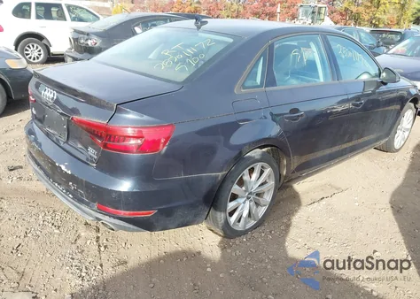 2017 Audi A4 2.0T Premium from USA, damaged, VIN WAUANAF4XHN006910